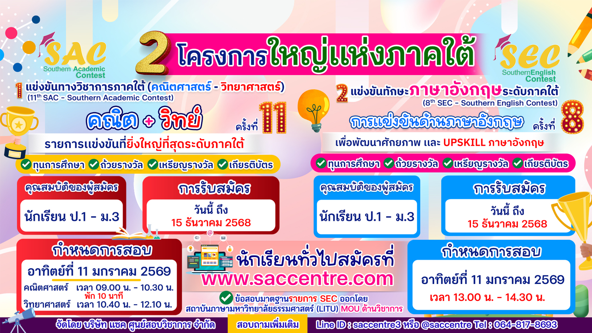 Thailand English Speech Contest, TESC2025